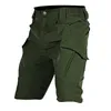 Shorts pour hommes IX9 Shorts tactiques à séchage rapide pour hommes été imperméables et durables multi-poches respirant mince pantalons militaires pour hommes J240228