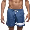 Heren Shorts 2024 Heren Zwemmen Zomer Strand Trekkoord Elastische Taille Board Korte Broek Mode Mannen Zwembroek Beachwear