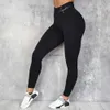 Pantalones de mujer Capris Nuevas mujeres Legging para fitness Shark Yoga Pantalones sin costuras Hip Push Up Tight Sports Gym Ropa Elástica Cintura alta Pantalones largos