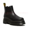 Doc Womens Designer Boots Platform Martin Boot OG Original 2976 Mono Leather Chelsea Woman Dr Classic 8 Eyes Booties