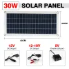 Cargadores Panel solar Sistema de energía USB Panel solar Batería Cargador 1000W Inverter Complete Kit Controller Kit 220V Estación de energía portátil de inicio