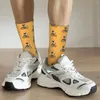 Chaussettes pour hommes Hip Hop rétro été fou vélo motard Cycle vélo course unisexe Style de rue motif imprimé équipage chaussette garçons cadeau