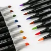 Markers TouchNew 12/24/30/40/60/80 Color Soft Bursh Markers Set Alcohol Based Sketch FeltTip Oily Twin Art Marker Pen for Manga Drawing