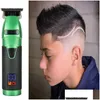 Saç düzeltici 2023 Yeni T9 Clipper Pro Professional Electric Berber Tıraş Makinesi Sakal 0mm Erkekler Kesim Hine Damlası için Hine DHB9W