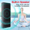 Spieler Bluetooth MP3-Player Hifi Metall Tragbarer Musik-Walkman mit FM-Radio-Aufnahme Eingebauter Lautsprecher Touch-Taste 1,8-Zoll-Tft-Bildschirm