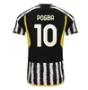 JuVeNtUs maglie da calcio 18 19 20 21 casa lontano VLAHOVIC MILIK KEAN weah POGBA CHIESA McKENNIE LOCATELLI Lifestyler SZCZESNY 2023 2024 Kit uomo Bambini