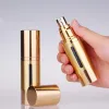 15 ml 30 ml 50 ml goud zilver Verfijning airless vacuümpomp lotion flessen gebruikt voor Cosmetische verpakking snelle verzending F2017818 LL