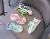 Utomhus 2022 Spring Autumn New Children Sports Shoes Pojkar Flickor Korean Baby Shoes Casual Girls Running Shoes Student Shoes