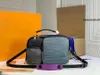 5A2022 Модные сумки Роскошные дизайнерские женские школьные сумки Классическая студенческая сумка-ведро с принтом тисненых цветов с буквенной биркой
