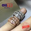 Anillos de racimo estilo europeo y americano moda personalizada lujo serpiente hueso oro color anillo regalo de vacaciones pareja clásico para mujeres