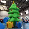 groothandel Gratis deurschip buitenactiviteiten 5mH (16,5ft) Met blower draagbare opblaasbare kerstboom kerstversiering