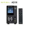 Alto-falantes SMSL AD18 HIFI Amplificador de áudio estéreo Bluetooth Apt X USB DAC Amp Player DSP Amplificador de potência digital completo 2.1 para alto-falante