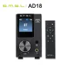 Högtalare SMSL AD18 HIFI Audio Amplifier Stereo Bluetooth APT X USB DAC AMP Player DSP Full Digital Power Amplificador 2.1 för högtalare