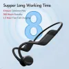 Oyuncular Yüzme Kemik İletim Kulaklı Kulak Kablosuz Kulaklık 32GB MP3 Pansiyon IP68 Su Geçirmez 20m Dalış Bluetooth Kulaklık