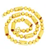 Chaînes de collier en cuivre et or, 70cm, ne se décolore jamais, en vrac, pour bijoux à bricoler soi-même, matériaux de fabrication, fournitures faites à la main, cadeau pour homme 6190312