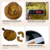 Motosiklet Kaskları Dot Onaylı Kask Retro Alman Moto Yarım 3/4 Açık Yüz Nefes Alabilir Casco Erkek Kadınlar Casque