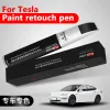 Bilar som passar för Tesla Model 3 X Y S bil Scratch Remover Paint Pennor Bilfärg Reparation Pen Black White Tesla Paint Fixer Reparation Wheel Hub