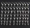 Jewelry Kwoi Vita 10mm 12mm 14mm 16mm 18mm Stock 500pcs Metal Alloy Hooks Lobster Clasps for Chunky Necklace Jewelry Findings Making