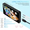 Odtwarzacze MP4 Player 4 '' Pełny metalowy ekran dotykowy MP3 MP4 Muzyka Bluetooth 5.0 FM Radio z odtwarzaniem wideo Ape Flac Wav aaclc acelp