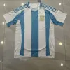 真新しい2024 2025サッカージャージファンバージョンMac Allister Dybala Dybala Martinez de Paul Maradona Men Football Shirt