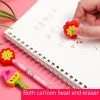 Pens 20 stks/veel schattige cartoon HB -potloden met kawaii gum voor kinderen voor kinderkantoren