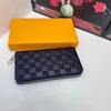Cowhide Press Lattice Design Bag Luxury Brand Mens Wallet Purse Clutch Handbag Limited Edition Multi-Card Wallets