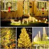 LED -strängar strängar 20m/10 m/5 m USB LED -remsor Fairy Lights String Waterproof Outdoor Light Garland Christmas Home Decoration Festoon We Dhzrk