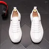 Sapatos casuais stephoes homens moda deslizamento na primavera verão outono designer de luxo juventude tendência fundo grosso lazer tênis