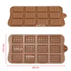 Baking Moulds Cream Cake 26 Alphabet Number Decorating Tools DIY Chocolate Mold Pastry Design Silicone Accessories