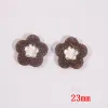 Jewelry New Style 50pcs/lot 23mm Acrylic Flowers Decoration Alloy Floating Locket Charms Diy Jewelry Earring/necklace Accessory