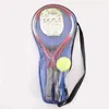 Racchette da tennis KMT 2 pezzi Racchette da tennis per adulti Set di racchette da tennis incluso Borsa da tennis Sport Esercizio Racchetta Giochi per giovani all'apertoL2402