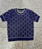 Cucci Designer Tshirt Kvinnor Kort ärm tröjor Fashion Gugcci Tshirt Knit Glitter G Tshirt Vintage Luxury Leisure T-shirt Topps Gugcci Shirt Clothing 417 458