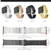 Designer Luksusowy pasek ze stali nierdzewnej do Apple Watch Ultra 49 mm opaska 45 mm 41 mm 44 mm 40 mm 38 mm 42 mm złota bransoletka z bransoletki iWatch Seria 8 7 3 4 5 SE 6 2 1 WATC