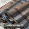 Sciarpe Sciarpe da uomo sciarpe in puro cashmere ispessite e nappe calde sciarpe in cashmere commerciali semplici autunno e inverno Q240228