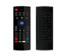 Uppdaterad MX3 Voice Air Mouse 24G Wireless Qwert Tangentbord Remote Control för Android Smart TV Box Tablet PC Projector Game Xbox1837697