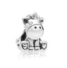 925 silver charm for bracelet original beads sweet bruno unicorn charm beads female DIY bracelet and bracelet jewelry1672030