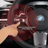 Interior Accessories Front Steering Wheel Cover Trim Fit For BMW F22 F23 F30 F31 F34 F32 F33 F10 F15 X5 F16 X6 2024-2024 ABS Carbon Fiber