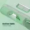 2 IN 1 elektrische nagelknipper snijder met LED-licht Automatische nagelslijper trimmer voor baby-volwassenen Mini-manicuregereedschap Nagelverzorging 240219