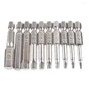 1pc Magnetic Imperial Hex Screwdriver Bit Wrench Drill Magnet Tip 50mm 1/16 5/64 3/32 7/64 1/8 9/64 5/32 3/16 7/32 1/4 5/16