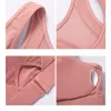 Stroje Kobieta Pushup Sexy Beautiful Back Joga Crop Top Sports Bra High Impact Wsparcie treningowe Siłownia bielizna Bra Bra