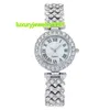 2024 Womens Fashion Quartz Watch için En Son Toptan Model Üretici Moissanite Watch'tan Elmasla