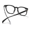 Lunettes optiques pour hommes femmes rétro designer NN-071 lunettes de mode monture en acétate élasticité détaillée style ovale plaque de lentille anti-lumière bleue avec boîte