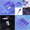 Tattoo Needles Mast Pro 1Rl Sterilized Tattoo Cartridge Needles Supply Permanent Makeup Round Liner 0.35Mm/0.30Mm 220214 Drop Delivery Dhs64