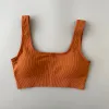 Tenue de soutien-gorge sans couture femme Fiess Yoga Running Vest Push Up Crop Top Sous-vêtements Terbarbillards à choc amortisseur