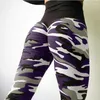 Kvinnors leggings sportbyxor mode kamouflage tryckning träning Legging Fitness Gym Running Athletic Pantalones de Mujer