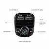 VAORLO Bluetooth Car Kit FM-Transmitter MP3-Player Freisprechanruf Quick Charge 3.0 Dual-USB-Unterstützung TF-Musikwiedergabe für Auto