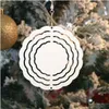 Sublimation Blanks Wholesale Blank Wind Spinner Small Size Flower Shape Spinners For Trees Gardon Decoration Drop Delivery Office Sc Dhlxy