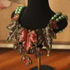 Colliers pendentifs en gros de tendances de la mode européenne et américaine luxe industrie lourde perles rétro élégance
