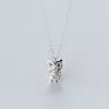 Pendentifs MloveAcc authentique 925 en argent Sterling Animal mignon hibou collier femmes pendentif bijoux