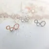 Boucles d'oreilles à clous, 10 paires, vente en gros, boucles d'oreilles à bulles, grands et petits cercles, clous géométriques mignons, bijoux cadeau pour femmes et filles